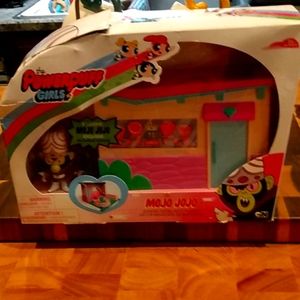Powerpuff girls mojo Jojo jewelry store heist playset